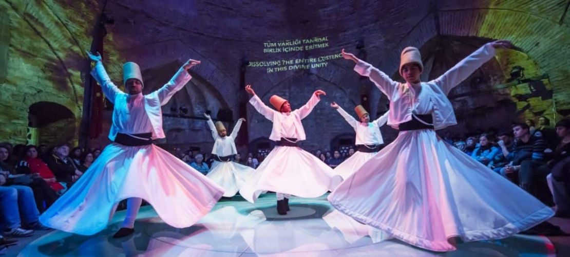 Are Whirling Dervishes a traditional performance at Hodjapasha?